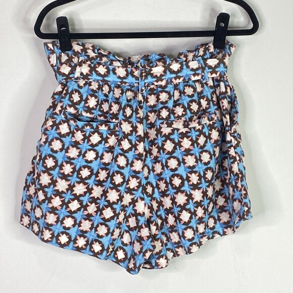 Ann Taylor LOFT 2021 Linen Blend Paperbag Shorts Women's Size Medium - Picture 2 of 7